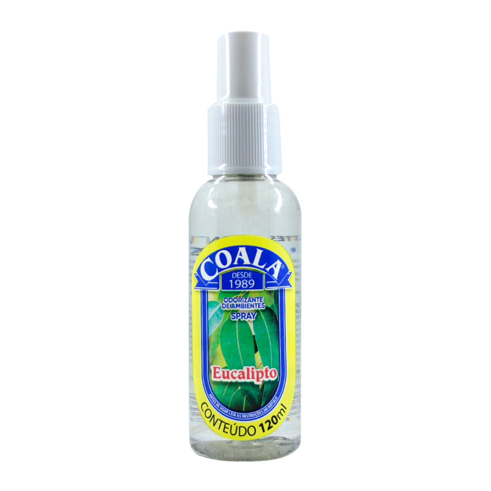 Odorizante Spray Coala Eucalipto 120 Ml Coala Essências