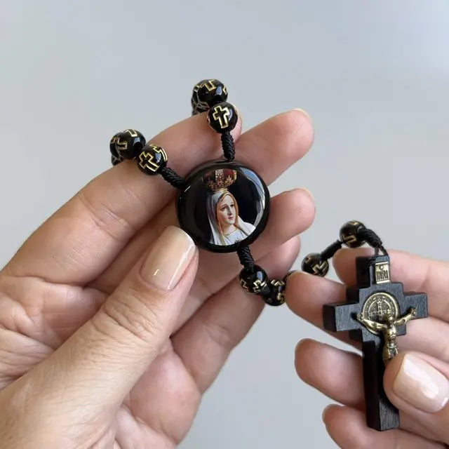 Terco Nossa Sra de Fatima (preto)