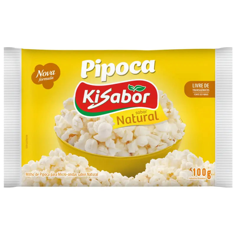 Kisabor Pipoca Natural