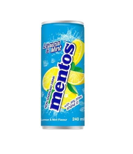 Mentos Lemon and Mint Can
