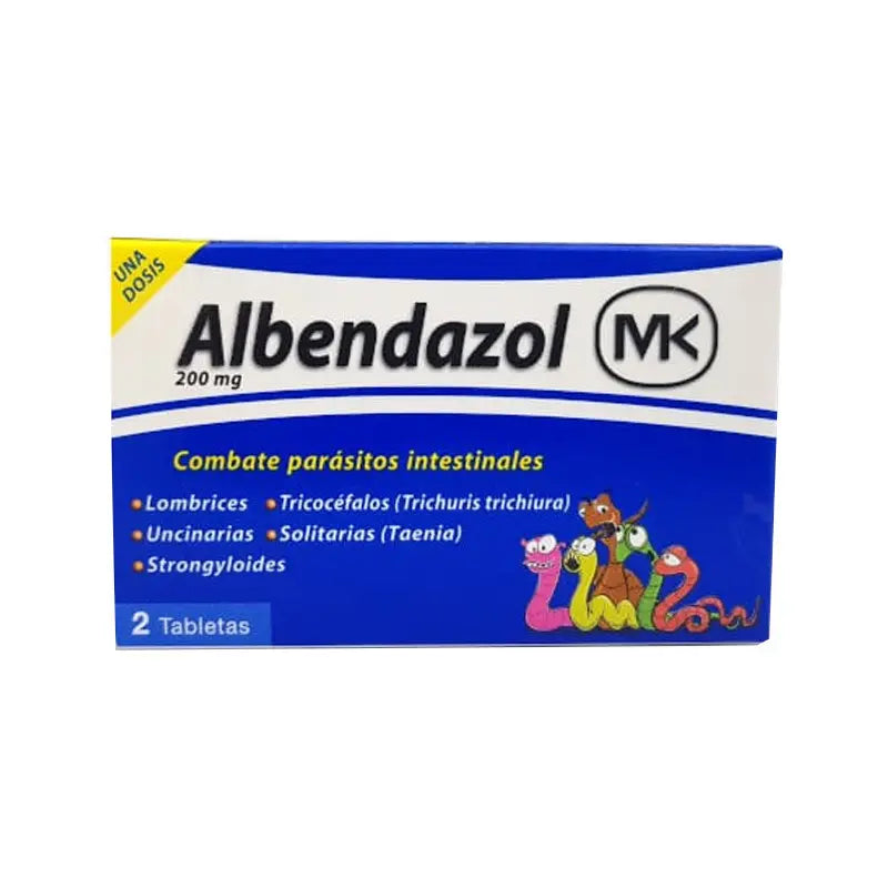 Albendazole Mk 2 tablets