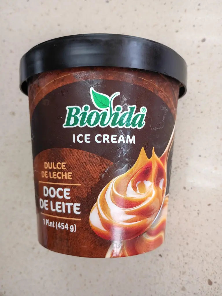 Biovida Doce de Leite Ice Cream 473ml