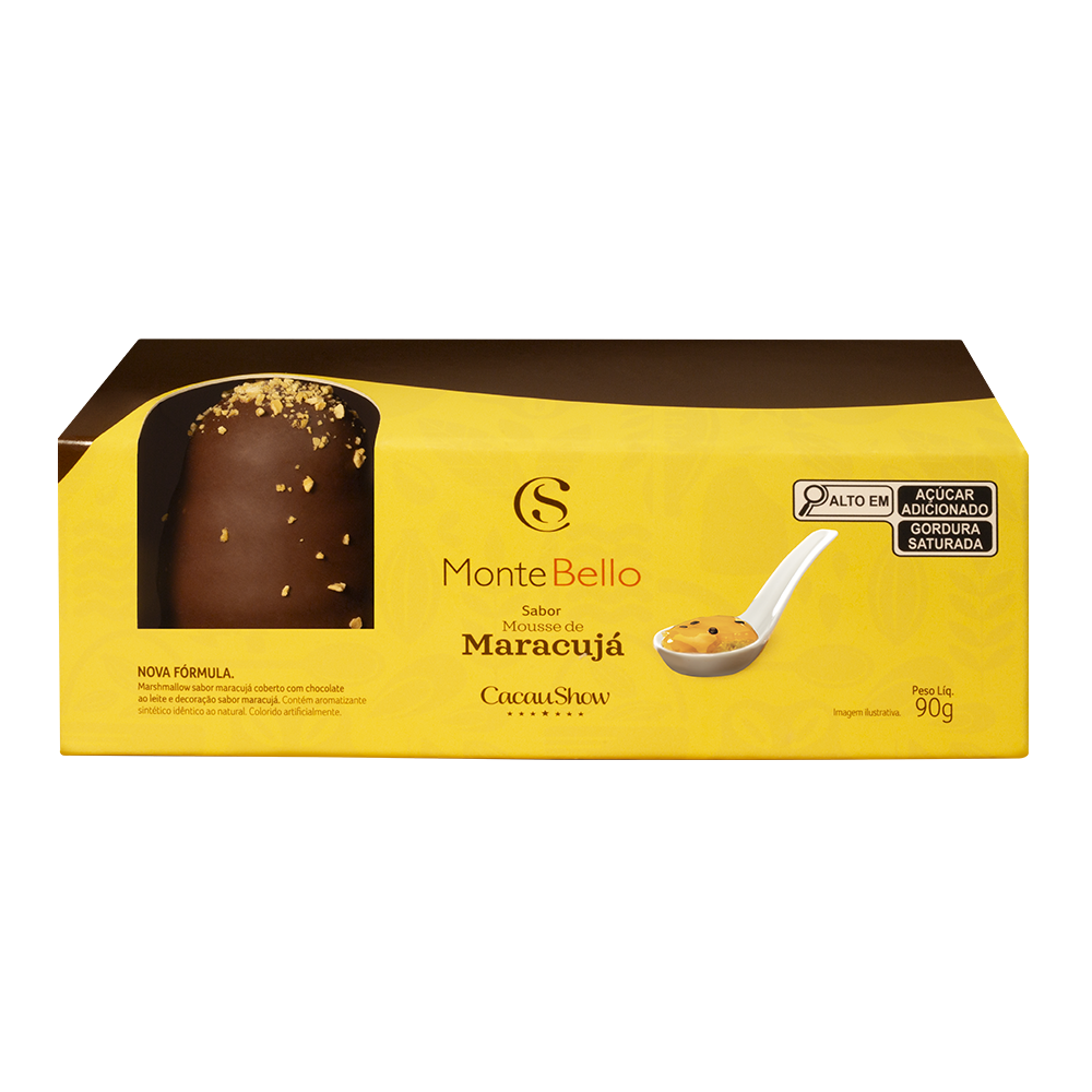 CS Marshmallow MonteBello Mousse de Maracujá 90g