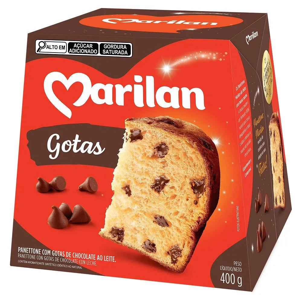 MARILAN PANETTONE GOTAS DE CHOCOLATE 400G