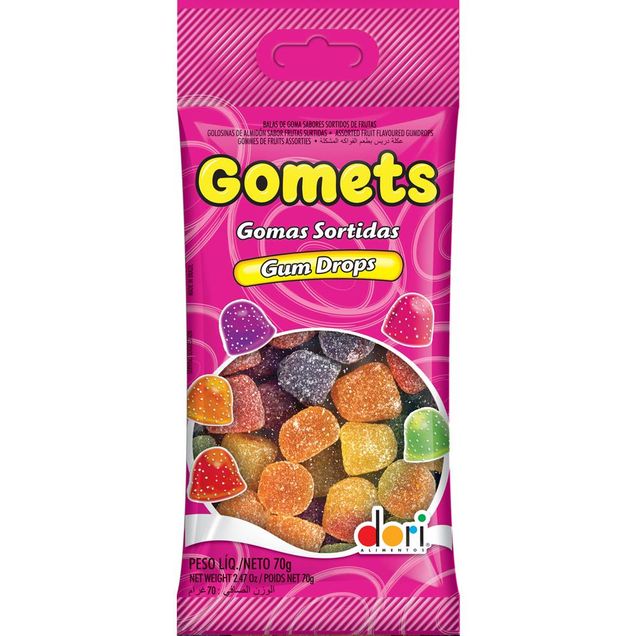 Confeitos Dori Gomets 70g