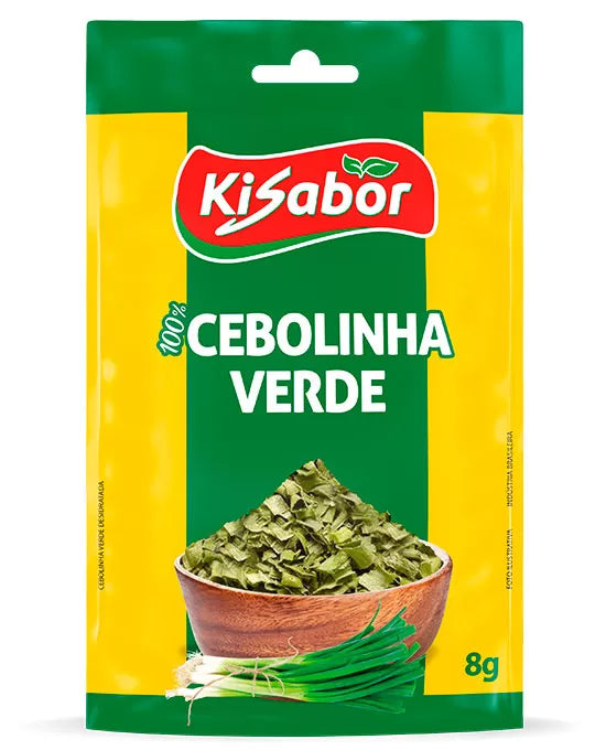 KISABOR TEMPERO CEBOLINHA VERDE 8GR