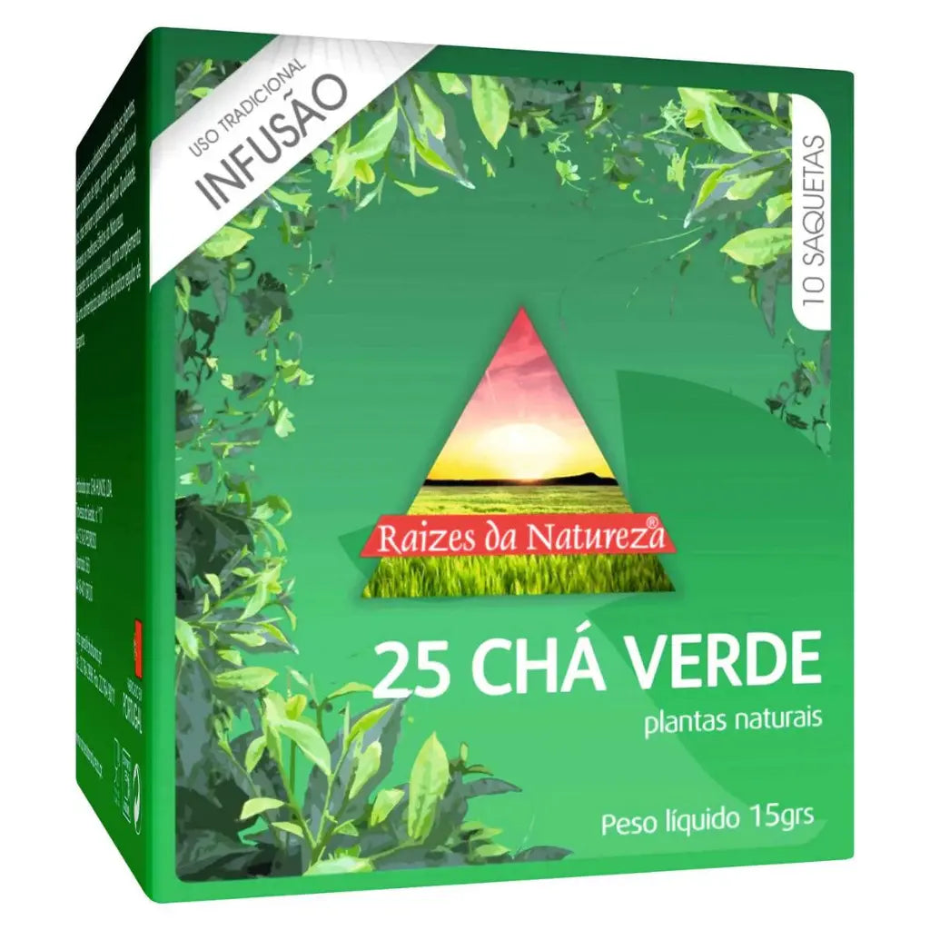 Cha Raiz Natureza Verde 10 Ct