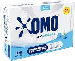 Omo Det. Po Puro Cuidado 1.6kg