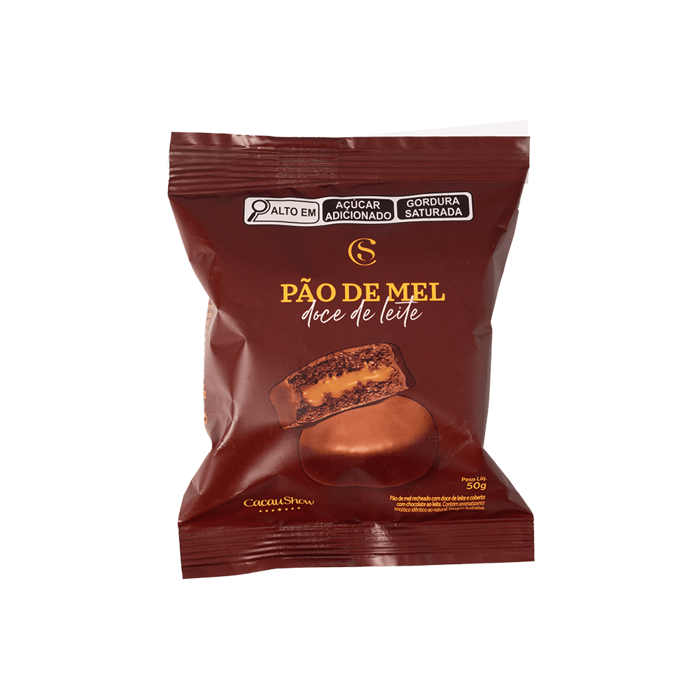 CS Pão de Mel de Doce de Leite 50g