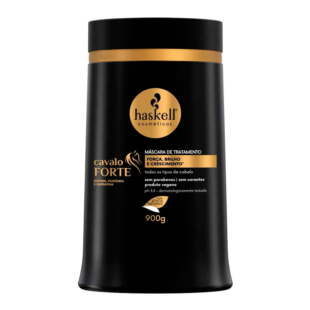 Mascara De Tratamento Haskell Cavalo Forte Com 900g