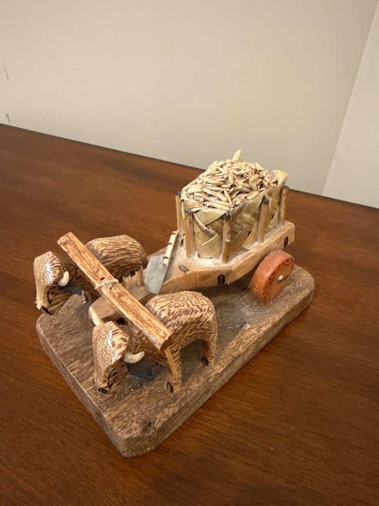 Enfeite carro de boi