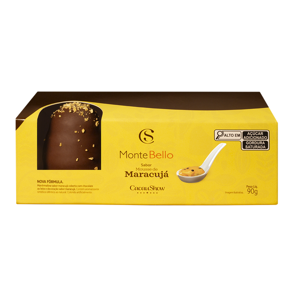 CS Marshmallow MonteBello Mousse de Maracujá 90g