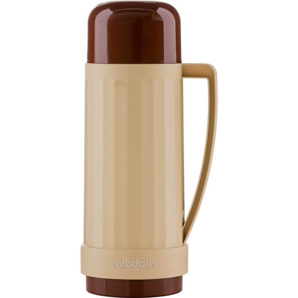 Garrafa Termica Continental Creme/preto 1l Aladdin