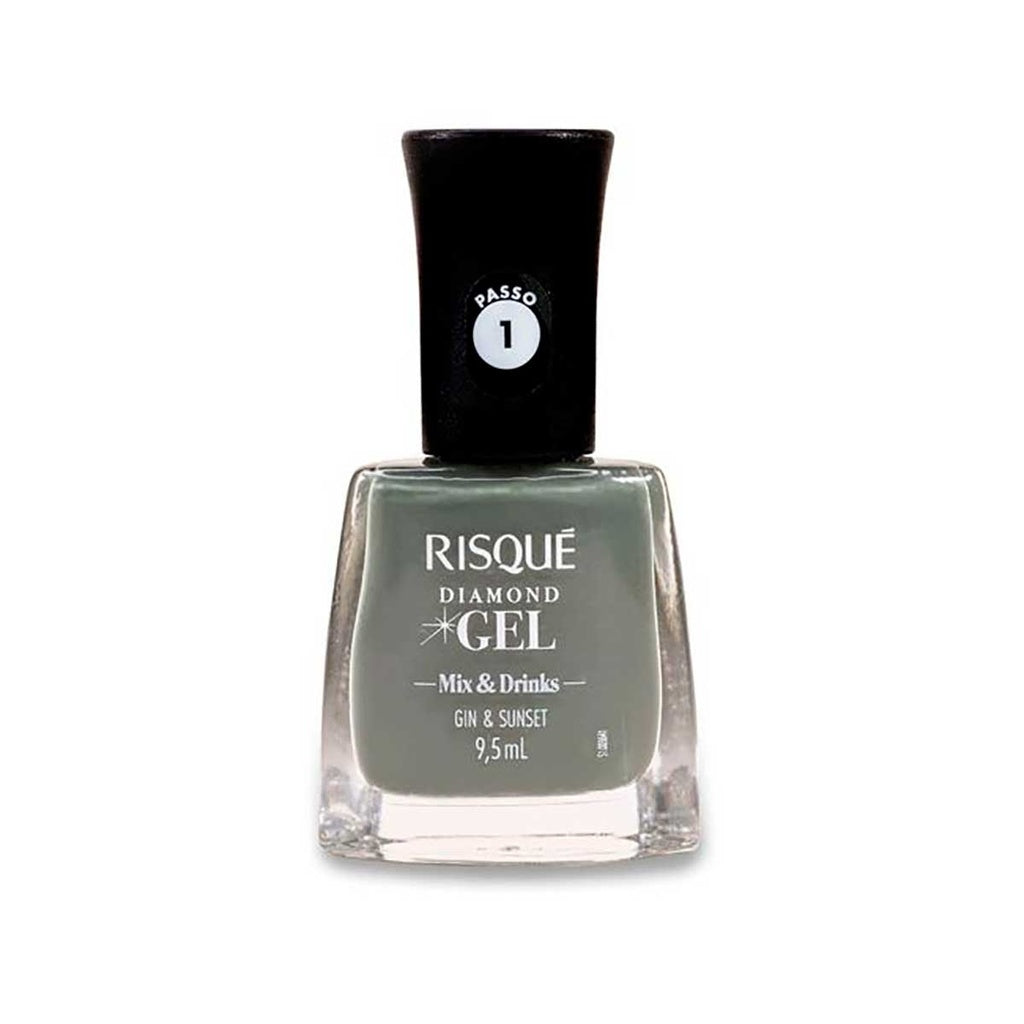 Esmalte Risque Diamond Gel Gin Sunset 9,5ml