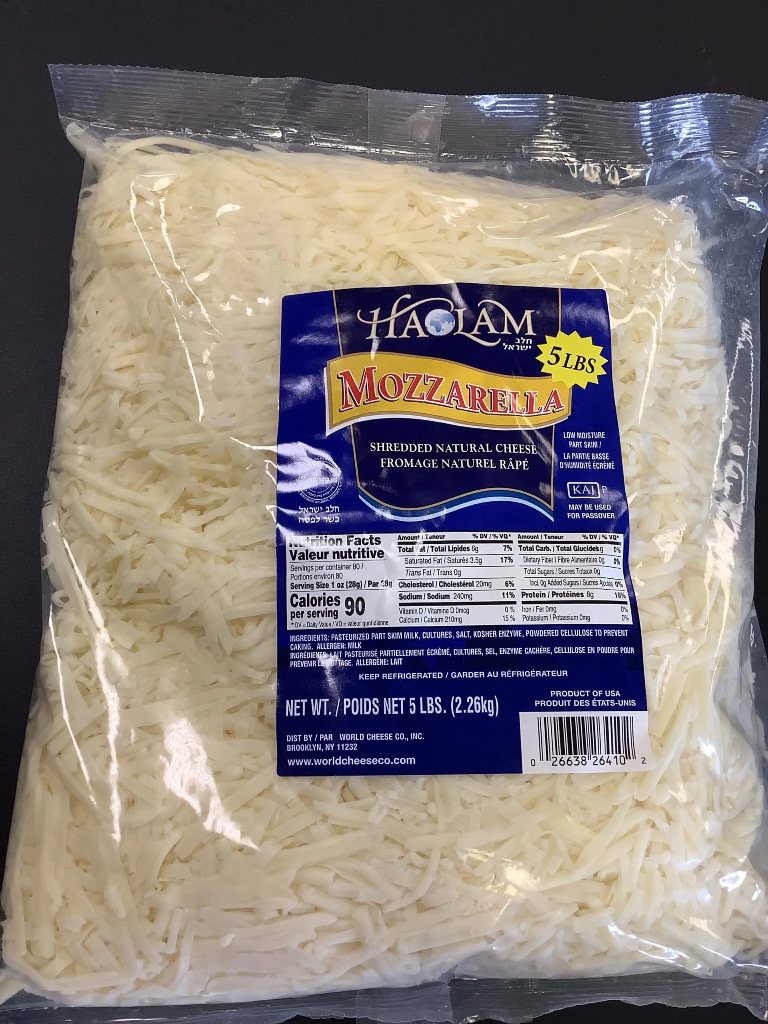 Sabor Mineiro Mussarela Ralado 5lb