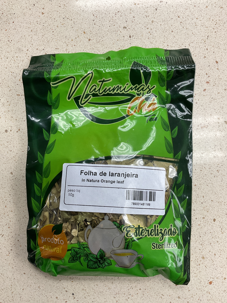 CHA FOLHA DE LARANJEIRA 50G