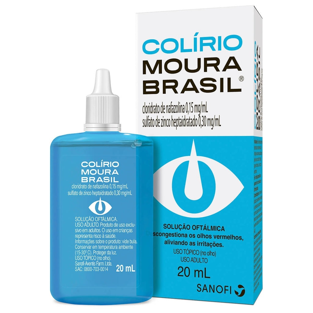 Colírio Moura Brasil Solução Oftálmica 20ml