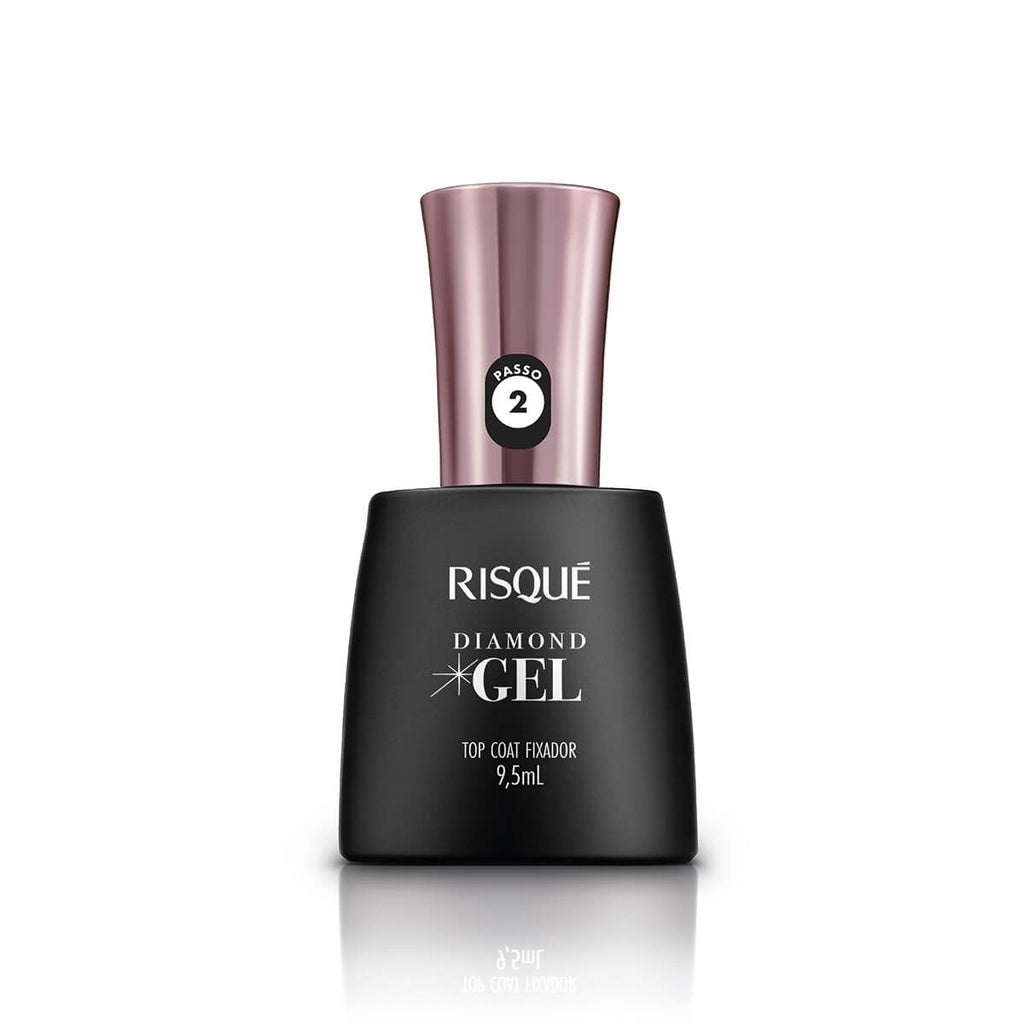 Top Coat Fixador Risque Diamond Gel Cremoso