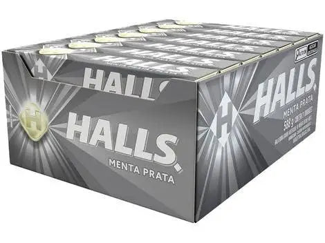 Halls Menta Prata 28g